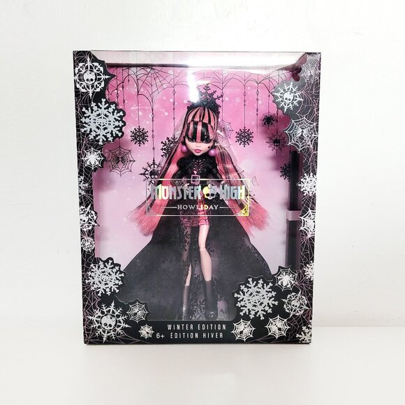 Monster High Draculaura Howliday Winter Edition Doll - NRFB - Picture 1 of 4
